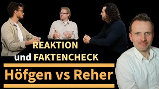 Reaktion auf Höfgen vs Blocktrainer mit Faktencheck [upl. by Ammamaria]