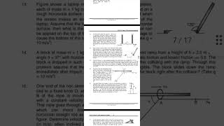 Fiitjee AITS Part Test 1 Jee Advanced 2023 [upl. by Aurlie567]