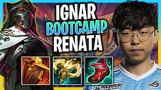 LEARN HOW TO PLAY RENATA SUPPORT LIKE A PRO  NRG Ignar Plays Renata Support vs Blitzcrank Season [upl. by Oigaib]