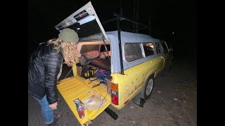 1981 Toyota Pickup Camping On Madeline Island WI [upl. by Krisha]