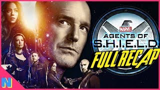 Cast of SHIELD Roundtable  Marvels Agents of SHIELD 100 [upl. by Adrea]