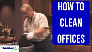 Office Cleaning Training Video [upl. by Abana]