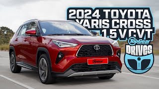 2024 Toyota Yaris Cross 15 V CVT review Nonhybrid Yaris Cross tested  Top Gear Philippines [upl. by Mable911]