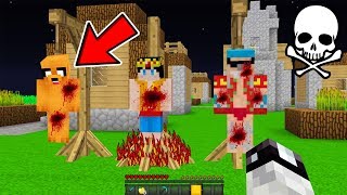 ¡LOS COMPAS HAN MUERTO EN MINECRAFT 💀😭 [upl. by Anialram]