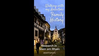 Walking with My Ancestors Stein am Rhein Switzerland [upl. by Dawes]