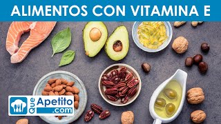 7 Alimentos ricos en VITAMINA E 👌✅  QueApetito [upl. by Igiul]