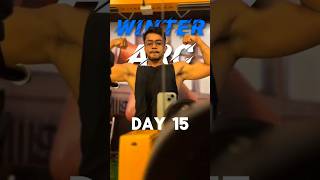 Winter Arc ❄ Day 15 76 days to go 🙌🙌 winterarc gymlifestyle gymreels gym [upl. by Sedgewake]