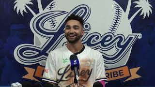 Palabras de Jordan Lawlar de Tigres del Licey tras victoria ante el Escogido 🐯🇩🇴 [upl. by Hymie734]