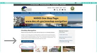 How to Find Your Public Bathing Facility File ID Using NHDES OneStop [upl. by Assinna]