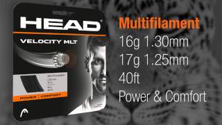 Head Velocity Tennis String Review  Tennis Plaza [upl. by Siegel]