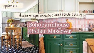 EXTREME RenterFriendly Kitchen Makeover  Ep 3 [upl. by Zsa Zsa]