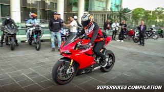 BEST SUPERBIKES COMPILATION 2024‼️DUCATI KAWASAKI BMW YAMAHA HONDA [upl. by Burrill]