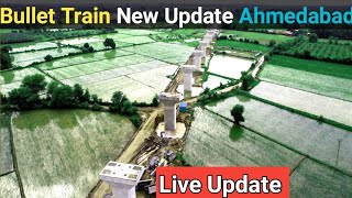 Bullet Train Latest Progress Update In India  Mumbai Ahmedabad High Speed Rail Corridor Update [upl. by Gnilrets]