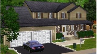 The Sims 3  Home Building  Prosian Hill 85 Download Available [upl. by Kincaid400]