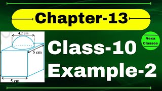 Example2 Chapter 13 Class10  Class10 Ch 13 NCERT Example2  Chapter13 Example2 Class10 Math [upl. by Nioe]