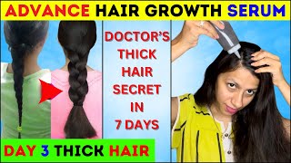 Advance Hair growth Serum for regrow thinning hair  Best hair growth serum to regrow hair Dr Madiha [upl. by Halyk187]