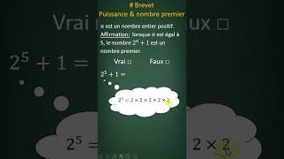 Puissances et nombres premiers mathsbrevet [upl. by Boote447]