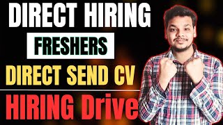 Direct Recruiters Hirings  OFF Campus Drive  2025  2024  2023 Batch Hiring  Fresher Jobs [upl. by Peyter371]