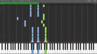 Los cisnes garzon y collazos en piano Tutorial [upl. by Blanche]