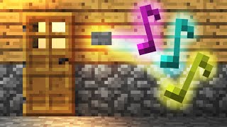 How To Build a Simple Doorbell  Minecraft Tutorial [upl. by Anyaled]