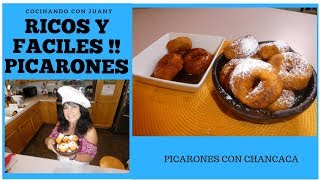 PICARONES CON Y SIN CHANCACA [upl. by Gaskill]