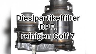 Partikelfilter auseinbauen und reinigen an einem Golf 7 TDI Ganz einfach und Geld sparen [upl. by Farlee]