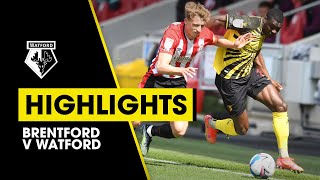 EXTENDED HIGHLIGHTS  BRENTFORD 20 WATFORD [upl. by Gapin]