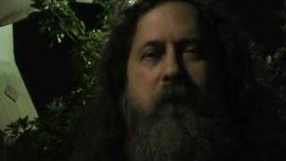 Richard Stallman  Daily use of GNULinux [upl. by Dnumyar]