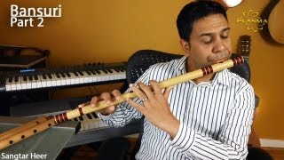 Learn to Play Bansuri  Part 2  Holding and Producing Sound [upl. by Aicsila]