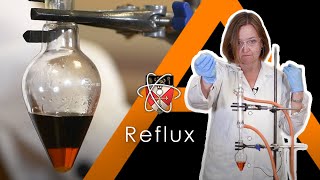 Reflux  Oxidation of Ethanol  Chemistry Alevel Practial [upl. by Ayital692]