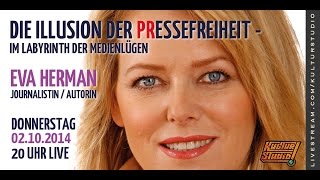 Die Illusion der PRessefreiheit  Im Labyrinth der Medienlügen  Eva Herman  KT 100 [upl. by Olinad860]