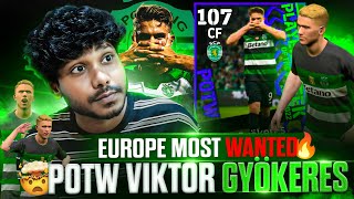 UNBELIEVABLE POTW GYÖKERES PERFORMANCE 🤯 CRAZY BANGERS 🚀 efootball [upl. by Kimber155]