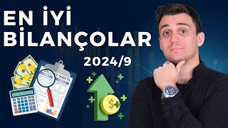 Piyasadan Ayrışacak Hisseler 2024  En İyi Bilançolar 3Çeyrek [upl. by Aicela816]