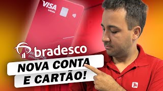 BRADESCO INOVA E LANÇA NOVA CONTA E NOVO CARTÃO DE CRÉDITO CONTA PRINCIPAL E CARTÃO VISA INFINITE [upl. by Iseabal]