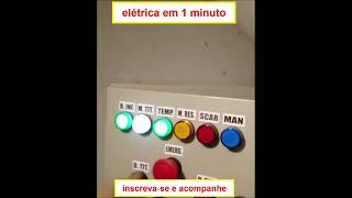 ELÉTRICA EM 1 MINUTO  eletrica comandoeletrico eletricista ferramentas ddp volt ampere [upl. by Kavanagh]