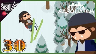 CRAZY NEW SKIING ACROBATICS  Sneaky Sasquatch  Ep 30 [upl. by Aehta]