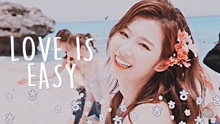 SANA  LOVE IS EASY ⌜FMV⌟ [upl. by Anairuy]