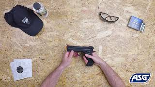 CZ SP01 SHADOW Spring Airsoft Replica [upl. by Irovi]