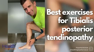 Exercises for tibialis posterior tendinopathy [upl. by Ennyleuqcaj711]