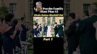 Larki Psycho Family Mian Phas Gi movie explained hindi [upl. by Etireugram]