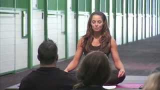 Trish introduces Stratusphere Yoga to the Tough Enough contestants [upl. by Acirre729]