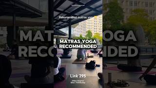 Rekomendasi matras yoga 💛 yoga matrasyoga yogalates [upl. by Nede532]