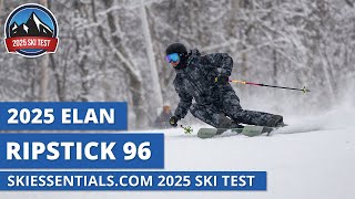 2025 Elan Ripstick 96  SkiEssentialscom Ski Test Review [upl. by Maxantia757]