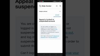 how to Unsuspend Twitter Accounthow to recover twitter accountshorts viral [upl. by Haiacim]