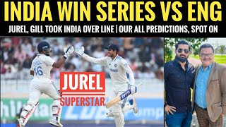 India win the series Gill Jurel take India over the line  Stokes loses first series as captain [upl. by Adiel]