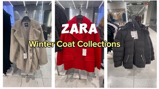 ZARA WINTER COAT COLLECTION NOVEMBER2024 [upl. by Ellenyl]