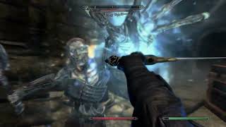 Skyrim Anniversary Edition 63 Storming Skuldafn No Commentary [upl. by Acimad215]