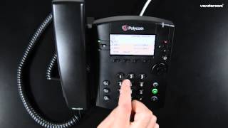 Polycom VVX300310 Full Tutorial [upl. by Willetta459]