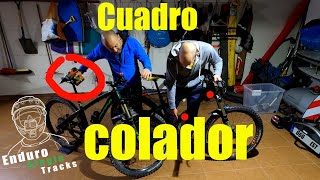 Hacemos un colador con nuestro cuadro 😅 Cómo guiar internamente los cables de tu bici [upl. by Amaral]