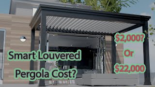 Cost Breakdown Of Smart Louvered Pergolas From Diy To Professional Installation [upl. by Perrie]